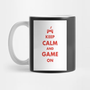 Keep Calm and Game On Mug